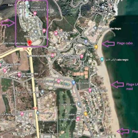 Complexe Bella Vista Cabo Negro Martil Mdiq Avec Piscines Plage Wifi Buitenkant foto