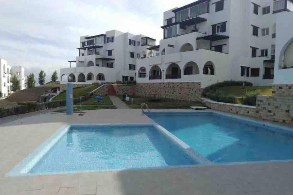 Complexe Bella Vista Cabo Negro Martil Mdiq Avec Piscines Plage Wifi Buitenkant foto